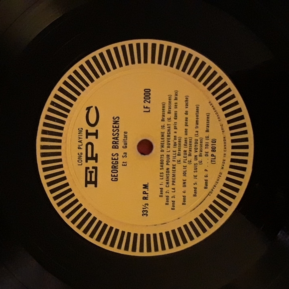 Georges Brassens. Et sa guitare. 1958 - Picture 4 of 4